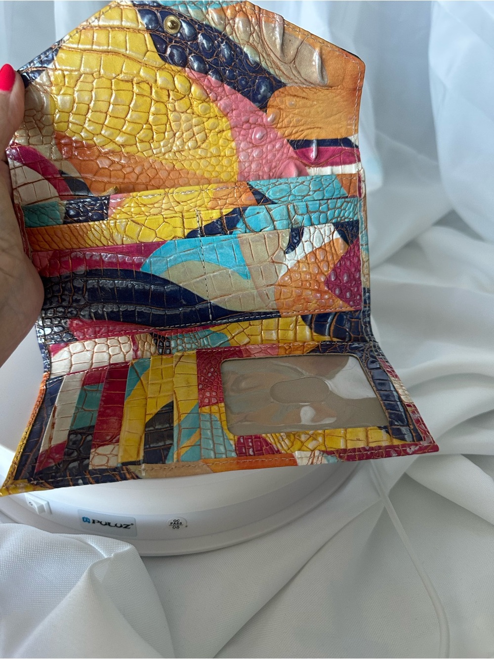 Brahmin Large Duxbury Satchel & Matching Wallet Set — Expression Melbourne - Picture 4 of 9